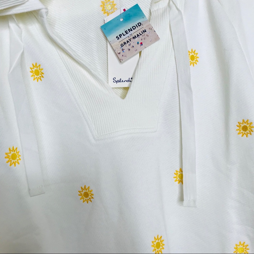 Splendid x Gray Malin Sun Embroidered Pullover - Picture 6 of 16